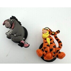 Disney JIbbitz Eeyore & Tigger shoe charms '06-'07